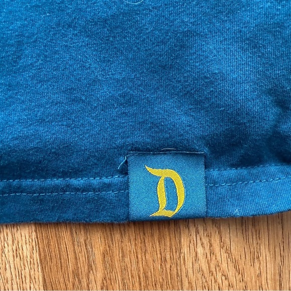 DISNEYLAND RESORT Disney Park Patch Icons Blue Long Sleeve Shirt - Picture 7 of 7